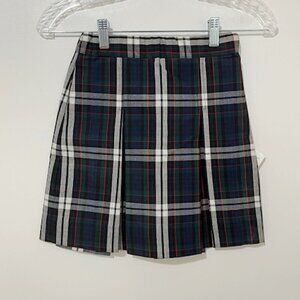 Becky Thatcher Elderwear Multicolor Plaid School Uniform Skirt Girl's 5 Reg